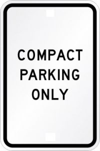 Compact Parking Only