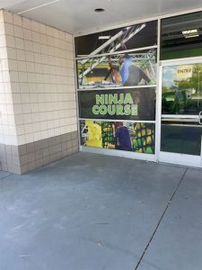 launch ninja courses decal