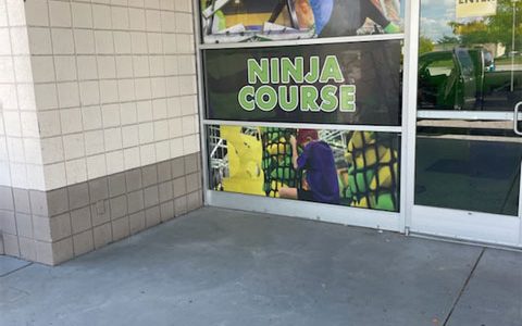 launch ninja courses decal