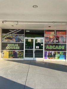 launch richmond ninja course and arcade decals